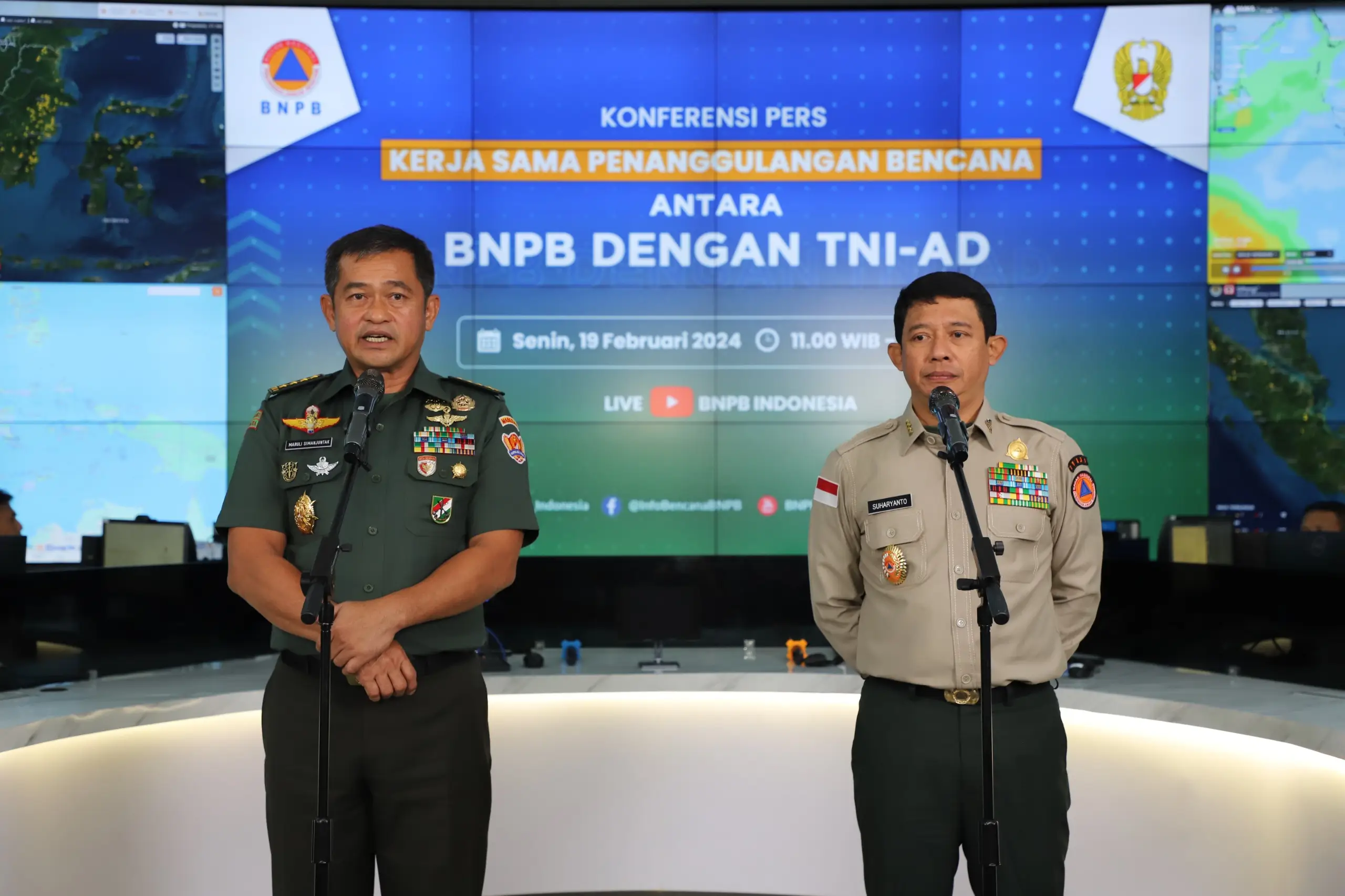 Melalui penandatanganan kerja sama hari ini, kedepannya BNPB bersama dengan TNI AD akan meningkatkan penguatan upaya-upaya penanggulangan bencana di Indonesia. 